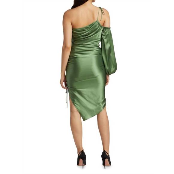 NEW CINQ A SEPT nakita dress in bonsai - Picture 2 of 3